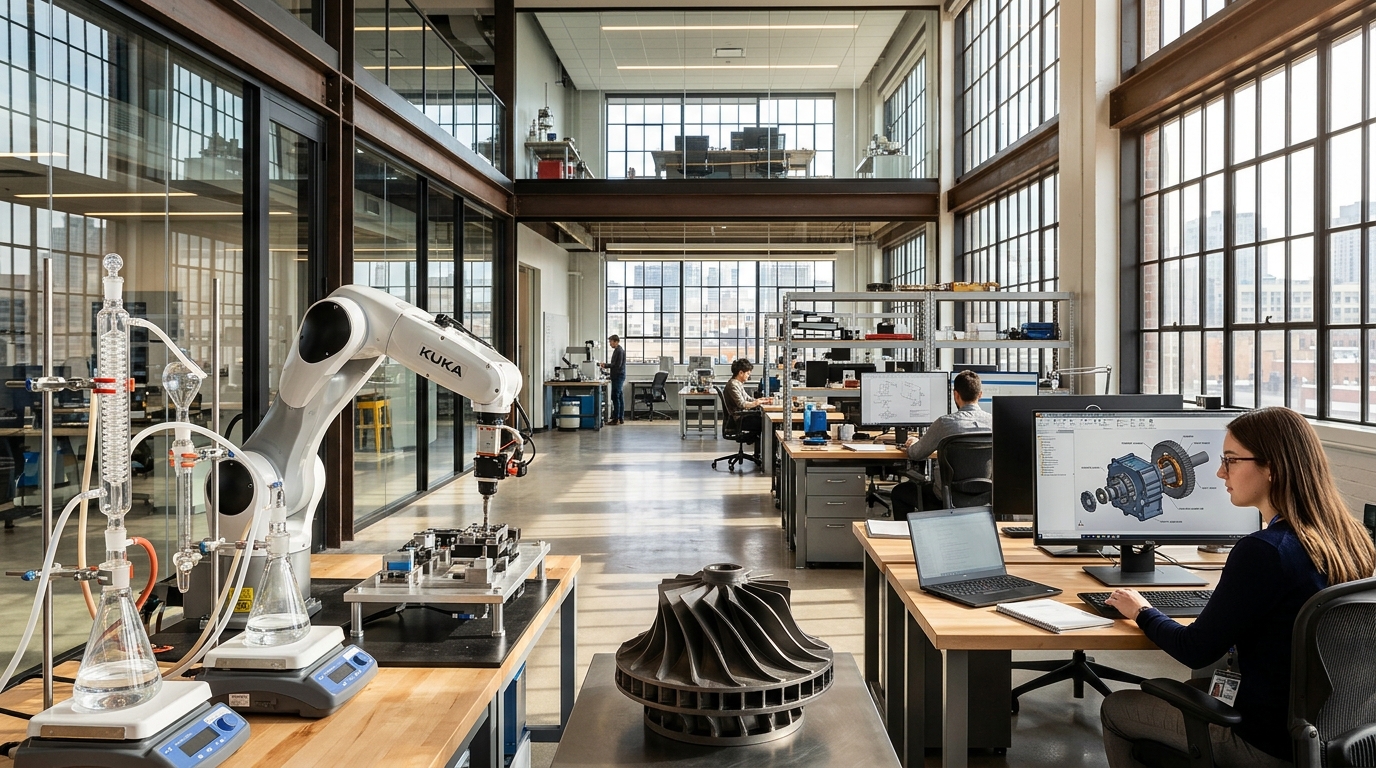 Mechanical, chemical, pharma, industrial, biomedical & finance roles in the US